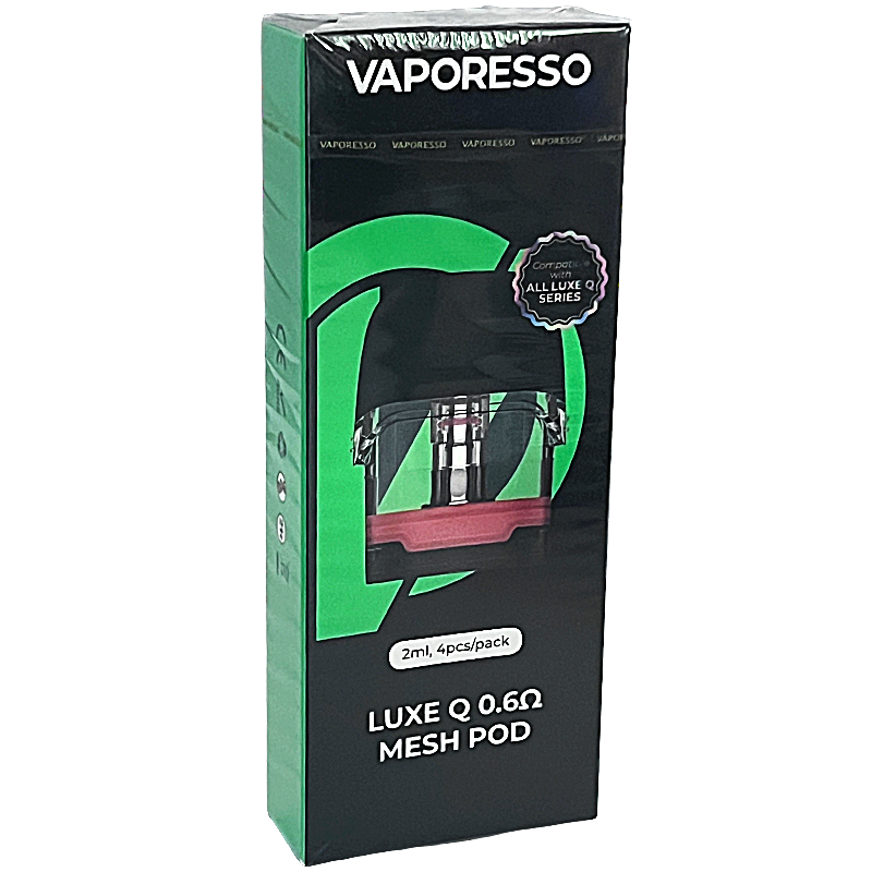 Luxe Q Replacement Mesh Pod By Vaporesso | 2ml | 4 Pack | 0.6ohm product image